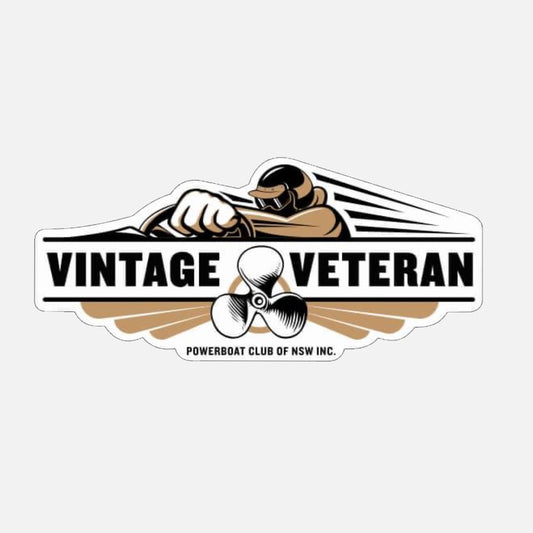 Vintage & Veteran Stickers - 2 Sizes